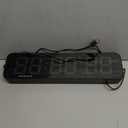 15.2" Large Digital Wall Clock with Seconds, App & Remote Control, Customizable RGB Colors, Alarms, Stopwatch, Countdown, Timer Clock for Home Gym Living Room Office Garage Decor