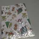 2 x Febbleshow Funny Christmas Wrapping Paper for Boys Girls Kids - Xmas Gift Wrap with Green Monster, Trees, Snowflakes & Presents - 4 Jumbo Sheets, 28" x 40" Each (32 sq. ft ttl), Easy to Store