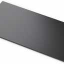 Large Glass Gaming Mouse Pads,Office Desk Pad Protectors,Tempered Glass Smooth Surface Hard Mouse Pads for Office and Home,11.8Inx31.5In Black, 11.8L x 31.5W inches