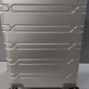 VentureVault All Aluminum 20 Inch Carry On Luggage With Wheels, Silver
Zipperless Suitcase, 22x14x9 Airline Approved, 360° Silent Spinner Wheels, TSA Locks, Lightweight, Hard Shell, Full Aluminum