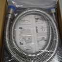 Handheld Toilet Bidet Sprayer for Toilet-Adjustable Water Pressure Control with Bidet Hose for Feminine Wash, Stainless Steel Brushed Nickel Cloth Diaper for Baby Wash (Stainless Steel, 1)