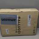 Ballucci File Organizer Paper Sorter, 5 Tier Adjustable Shelves Office Desk Organizer, 13 5/8" x 9 1/4" x 12", Black