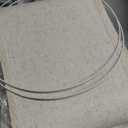 Lampshades Set of 2, Drum Lampshades 11.6" Top x 12.6" Bottom x 9.8" High, Seaside village Medium Lampshades (Spider Fitter), Beige Lampshades Natural Linen Hand Crafted, Easy Assembly Required