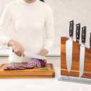 Magnetic Knife Block Without Knives,Magnetic Universal Stands with Strong Enhanced Magnets Strip Kitchen Storage Cutlery Large Organizer Knife Holder for Kitchen Organizer