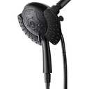 INAVAMZ Shower Heads with Handheld Spray Combo: 7.2" Rain Shower Head & Handheld Shower Head 2-IN-1 Shower Head(BLACK), Shower Trim Systems