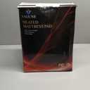 Heated Mattress Pad King Size Quilted Zone Heating Electric Bed Warmer Luxury Comfort Heat Mattress Pad Cover Dual Controller（10 Heat Setting | 112 Hours Auto Shut Off | with 821 Inch Deep Pocket）
