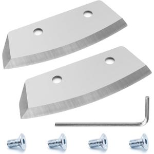 41286 Ice Fishing Auger Blades Compatible with 8" ION Alpha & ION Alpha Plus Ice Fishing Turbo Auger, 8 Inch Ice Auger Blades for Smooth Ice Auger Cutting - High Speed Steel