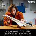 LEGO Icons Concorde Model Aircraft, Gift for Adults, Build a Replica Model of the Worlds Most Famous Supersonic Commercial Passenger Plane with Authentic Details and Functional Pieces, 10318