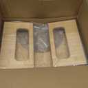 AmazerBath 7 Inches Bamboo Toilet Stool Squat for Adult, Foldable Squatting Potty Stools for Bathroom, 0.79" Thickness Poop Stool with Non-Slip Strip, Space-Saving, No Assembly Required, Natural Color