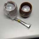 Wooden Whiskey Glasses Set of 2, Handmade Old Fashioned Bourbon Drinking Glass, Great Bourbon Whiskey Gifts for Men, Dad, or Brother, Father's Day, Birthday Gifts(10oz)