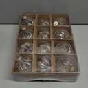 12 PCS Clear and Champagne Christmas Ball Ornaments, 80mm/3.15 Inches Rustic Farmhouse Christmas Decorations, Large Shatterproof Luxury Hand-Painted Xmas Ornaments for Christmas Tree, Wedding