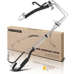 A-Premium Power Steering Pressure & Return Hoses Line Assembly Compatible with Infiniti G35 2003 2004 2005 2006 2007, V6 3.5L, Rack/Gear's Ports (Inlet and Outlet)