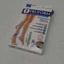 Truform 20-30 mmHg Compression Stockings for Men and Women, Knee High Length, Closed Toe, Beige, X-Large