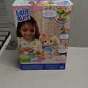 Baby Alive Fruity Sips Doll, Apple, Toys for 3 Year Old Girls, 12-inch Baby Doll Set, Drinks & Wets, Pretend Juicer, Kids 3 and Up, Blonde Hair