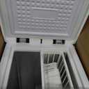 Commercial Cool 1.8 Cu. Ft. Compact Chest Freezer, Textured Finish, Deep Freezer for Frozen Food Storage, Removable Storage Basket, Mechanical Temperature Control, R600a Refrigerant, CCFW18, White
