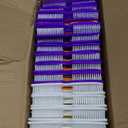 Mifoci 120 Pcs Handle Grip Nail Brush for Cleaning Fingernails Cleaner Scrub Brush Bulk Hand Cleaning Brushes Soft Stiff Bristles Pedicure Manicure Tools for Nail and Toe(Neon Color)