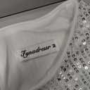Women's Sparkly Sequin Tops Short Sleeve, Medium