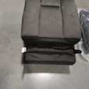 LUCKLIFE Recline Sofa Set with Manual Recliners,Living Room Furniture Set with Reclining Couch,Loveseat and Armchair,Breathable Fabric Upholstery, Thick Cushions and Ergonomic Design, Dark Gray, 3+1+1