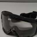 Raider 26-MX Black Frame/Clear Lens Adult MX Off-Road Snowmobile, Snowboard, Ski Goggles