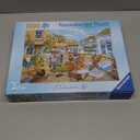 Ravensburger - Fisherman's Life - 1000 Piece Jigsaw Puzzle - Stunning, Vivid Colors - Inspired Fishing Pier Scene - Fish, Water, Boats - Puzzles for Adults