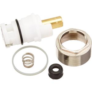 Delta Faucet RP64760 Talbott Stem Unit Assembly, Seat and Spring, Bonnet Nut and Washer, Chrome