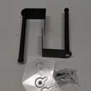 2 Pack Hat Racks for Baseball Caps, Stainless Steel Hat Organizer for Baseball Cap, Hat Holder Storage Organizer, Hat Hanger Strong Adhesive/Wall Drilled for Door, Bedroom, Closet(Black 6 in), Hats Not Included