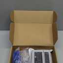 RJ45 Crimp Tool Kit Pass Thru Ethernet Crimper for Cat5e Cat6 Cat6a 8P8C Modular Connectors, All-in-One Cat6 Crimping Tool and Tester(9V Battery Not Included)