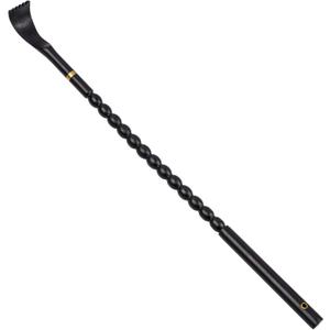 Tomorotec Traditional Back Scratcher Body Relaxation Massager Self-Therapeutic Tool Claw Shape fir Itching Relief, 17, Strong and Sturdy, Padauk Wood (Black)