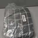 DII Transitional Checked Plaid Woven Throw, 50x60, Gray