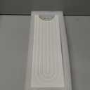 Stone Drying Mat for Kitchen Faucet: Diatomite Stone Drying Tray - Fast Water Absorbent Kitchen Sink Splash Guard for Bathroom Faucet & Counter - Ideal for Moms & Housewife (White, 23.6" x 3.94")