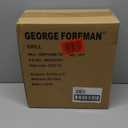 George Foreman 4-Serving Removable Plate Electric Grill and Panini Press, George Tough Non-Stick Coating, Drip Tray Catches Grease, Black