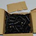 Hedume 50 Pack Bottle Pourers, Free Flow Pourers, Liquor Bottle Pourers Perfect for Pubs, Clubs, Restaurants, Bars, Coffee Shops and Diners, Black 