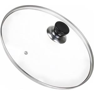 10 Inch Pan Lid, 10 Inch Frying Pan Lids, Tempered Glass Cast Iron Lid for Skillets, Fry Pan, Wok Pot (10 inch)