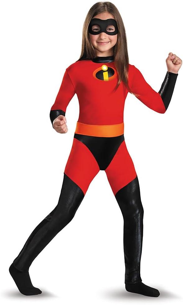 Disguise The Incredibles Violet Classic Costume, Official The Incredibles Costume for Girls, Medium (7-8)