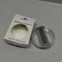 Stanley Quencher Tumbler Lid | Twist on Flowstate 3-Position Lid Replacement for Tumbler with Handle | Accessory fits Stainless Steel Drinking Cup | BPA-Free | Clear (Black)