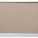 VILLCASE Matte Silver Aluminum Photo Frame Wall Mounted Hanging Picture Holder for Posters Elevator Ads Home Decor with Thin Retro Metal Design 11X15