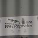WiFi Extender Signal Booster for Home, WiFi Extender, Long Range up to 12880 Sq Ft and 105 Devices, Internet Extender WiFi Booster, WiFi Repeater with Ethernet Port, Signal Booster(Black)