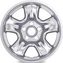 TangMiGe 4-Pack Wheel Skins Compatible with Honda CR-V CRV 2012 2013 2014 2015 2016, 16 inch 16", Hubcap, Alloy Wheel Cover (Bright Silver)