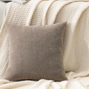 Thick Chenille Lumbar Pillow Cover 14x36 inch, Olive Green Decorative Pillowcase Farmhouse Soft Cushion Case for Couch Sofa Bed Living Room, Pack of 1(Cover ONLY)