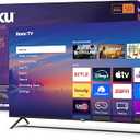 Roku Smart TV – 50-Inch Select Series, 4K HDR TV – RokuTV with Enhanced Voice Remote – Flat Screen LED Television with Wi-Fi for Streaming Live Local News, Sports, Family Entertainment