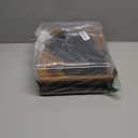 Vinyl Record Player Bluetooth Turntable with Built in Stereo Speakers Belt Drive 3 Speeds Vintage Turntables for Vinyl Records Support RCA Output, Aux in, Auto Stop, Light Walnut