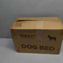 Dog Bed Medium Size Dog-Orthopedic Waterproof Bed for Dogs,Foam Couch Sofa with Washable Removable Cover & Non-Slip Bottom-Brown