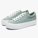 THATXUAOV Womens Platform Sneakers White Tennis Shoes Casual Low Top Fashion Sneakers, Size: 8