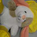Holiday Home Spring Raindrop Plush – Cow with Blue Hat & Bunny with Yellow Hat