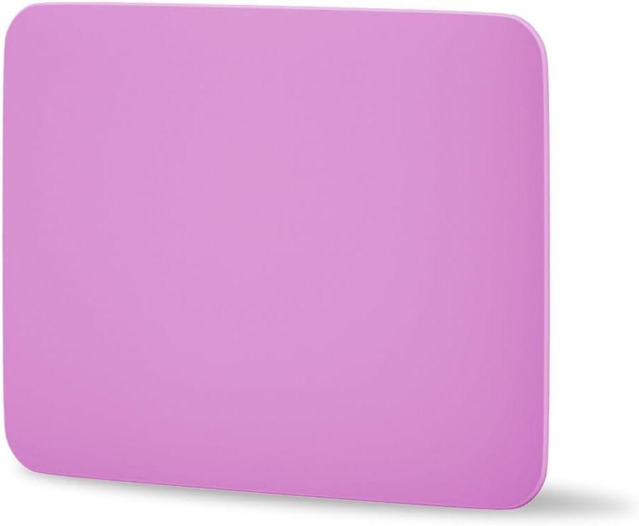 Glass Gaming Mouse Pad for FPS Gaming, Balanced Speed & Control, Tempered Glass Mousepad with Micro-Etched Surface, Anti-Slip Base for Valorant, CS2 & Office, Pink, 16.2 x 12.2 in