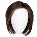 Best In Class Layered Chin-Length Boycut Wig by Hairuwear, Average Cap, GF4-6 Black Coffee