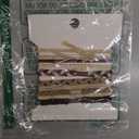 Hair Ties No Damage - 10 Pcs Hair Scrunchies for Women Girls, Hair Ties for Thick Hair & Thin Hair, Hair Scrunchies Bands Bracelets, Initial Hair Accessories for Women, Birthday Gift - Letter E