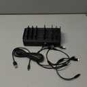 300W Charging Station for Multiple Devices, 8 Port Multi USB C Fast Charger Station Dock for MacBook iPhone 17/16/15/14/13/12 Samsung Pixel Series iPad, Black (6 Mixed Short Cables Included)