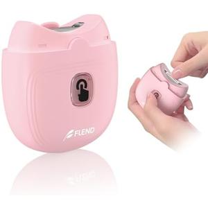 Electric Nail Clipper, Automatic Nail Clipper with 2 Speeds, Rechargeable Nail Clippers with Light, Electric Nail Clippers Nail File Fingernail Trimmer Safety for Babies Kids Adults Seniors Weak Hands