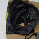 Expandable Garden Hose 100 ft with 10 Function Nozzle Sprayer, Lightweight Flexible Water Hose with Durable Collapsible Latex Core & Solid Brass Fittings, 100ft Retractable Stretch Hose, Black